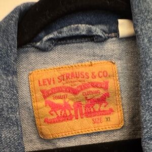 Levi's Men’s Denim Jeans with Tan Leather Patch